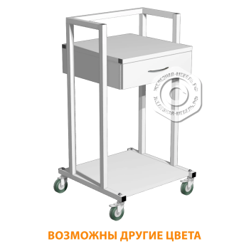 Стеллаж-стойка для приборов СПя-2 (белый)