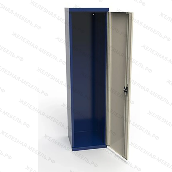 Корпус шкафа инструментального серии СШИ-05 (х/к лист 0,9мм) RAL5002