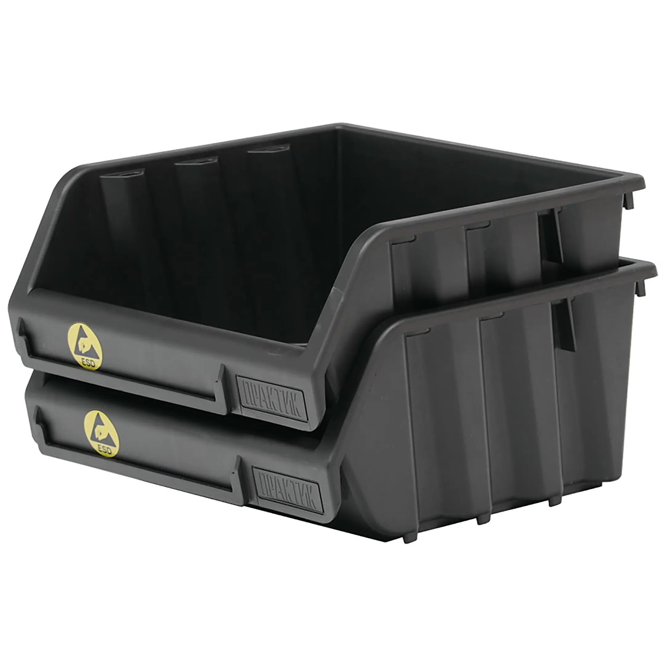 Ящик пластиковый Практик ESD 200x157x90 антистатический