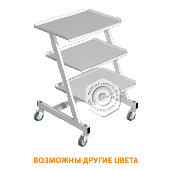 Стеллаж-стойка для приборов СММ (белый)