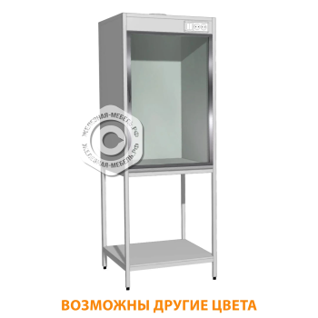 Шкаф вытяжной металлический &laquo;Стандарт&raquo; ШВ-2 (столешница постформинг серый)