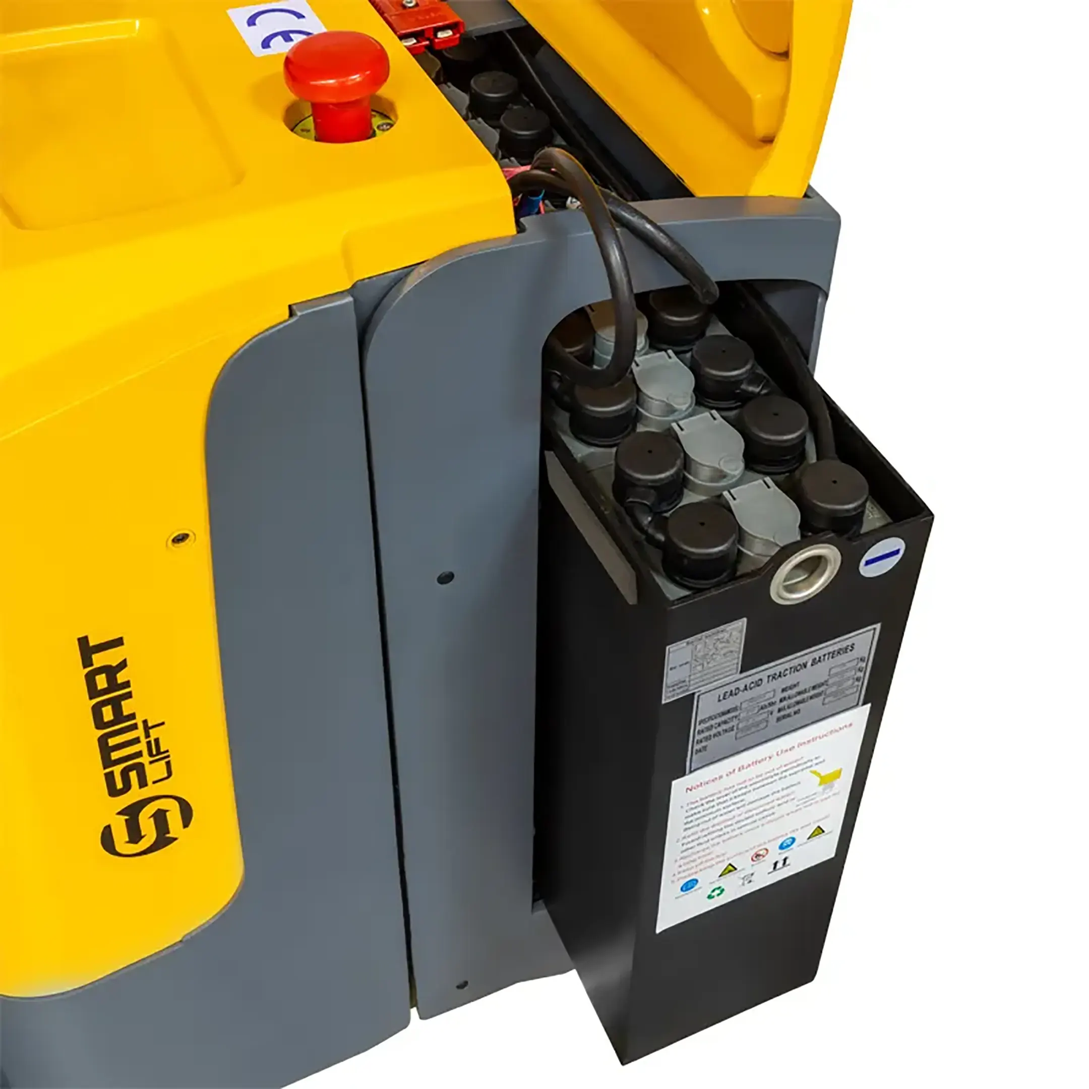 Электрическая самоходная тележка CBD25R-II (2500 кг; 24В / 240Ач; EPS) СМАРТЛИФТ (SMARTLIFT)