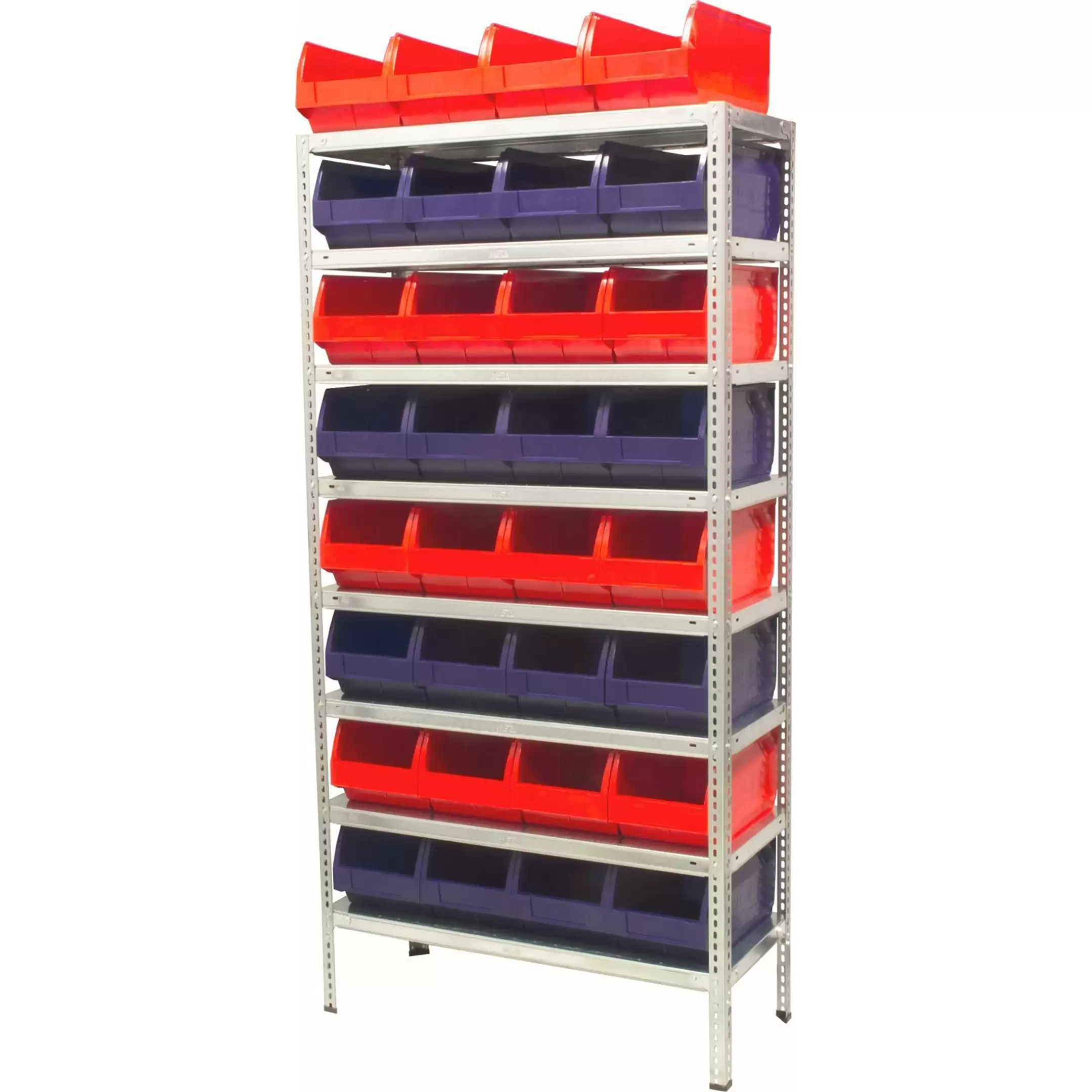 Пластиковый ящик для склада 200х230х400 (Арт.5004)