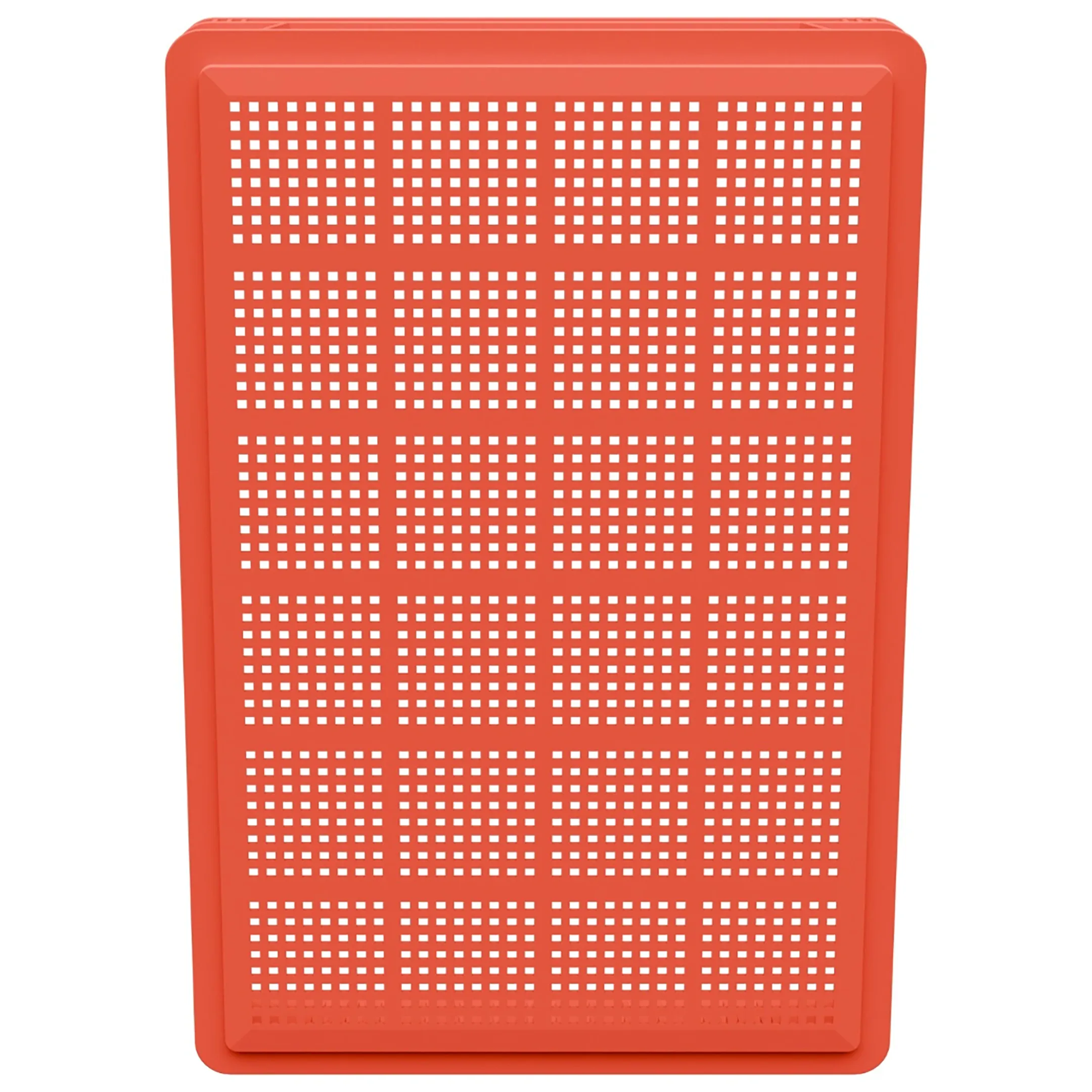 Ящик полимерный для полуфабрикатов перфорированный (600х400х75), без крышки