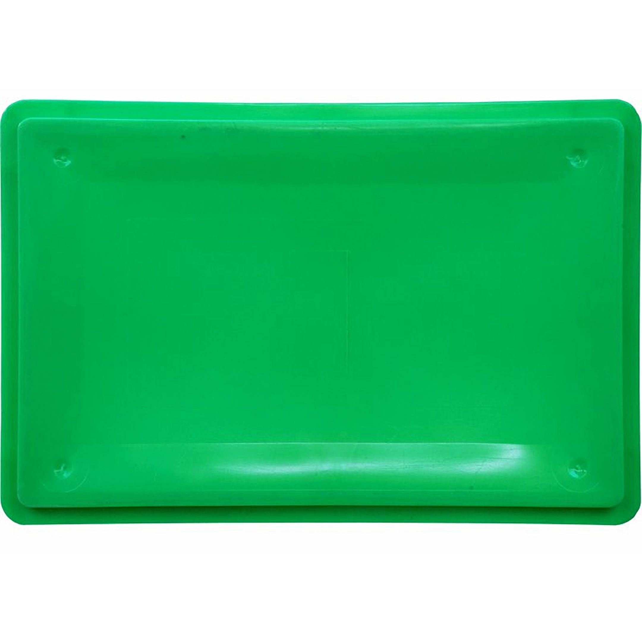 Пластиковый ящик Е1 120х400х600 (Арт.205), без крышки (Зелёный)