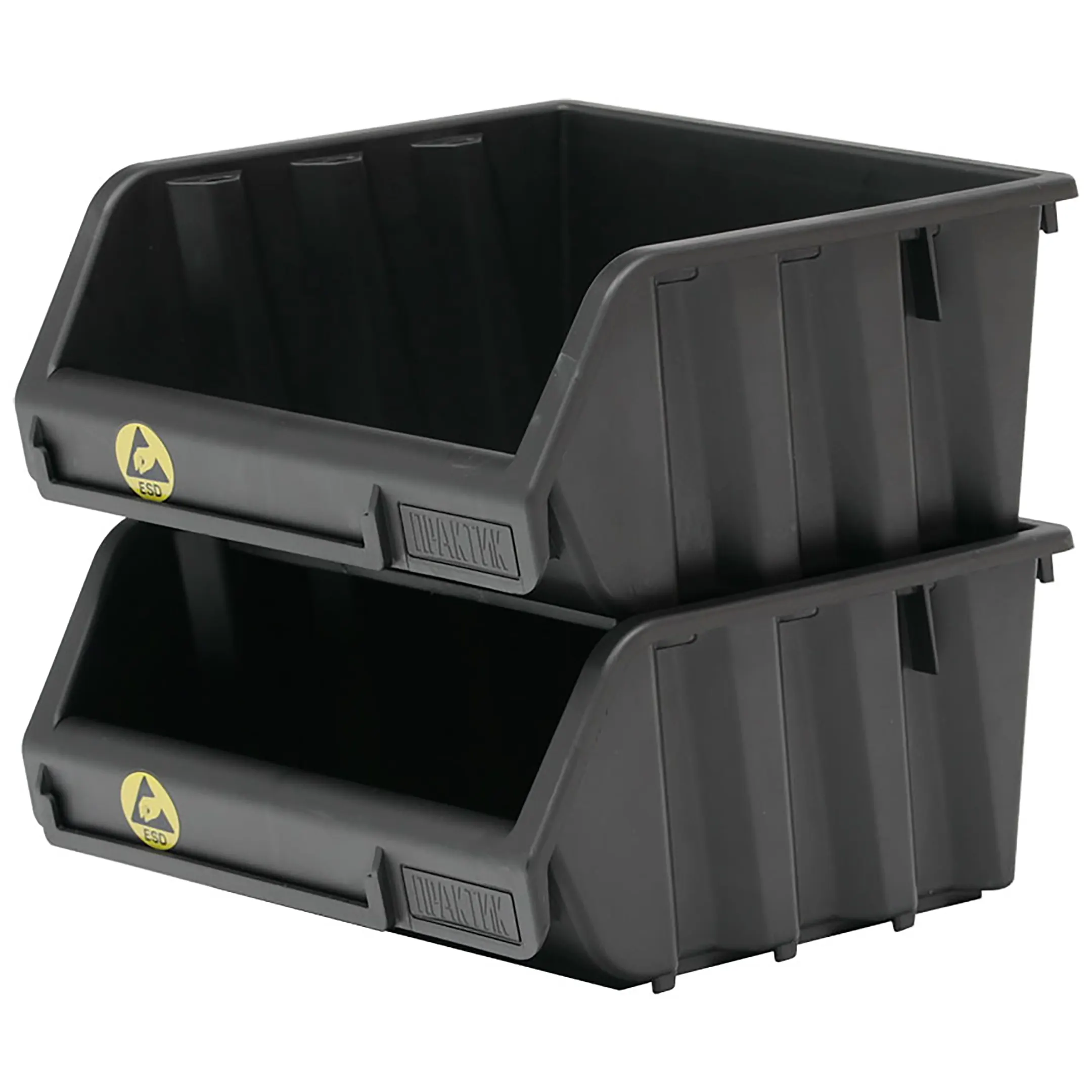 Ящик пластиковый Практик ESD 200x157x90 антистатический