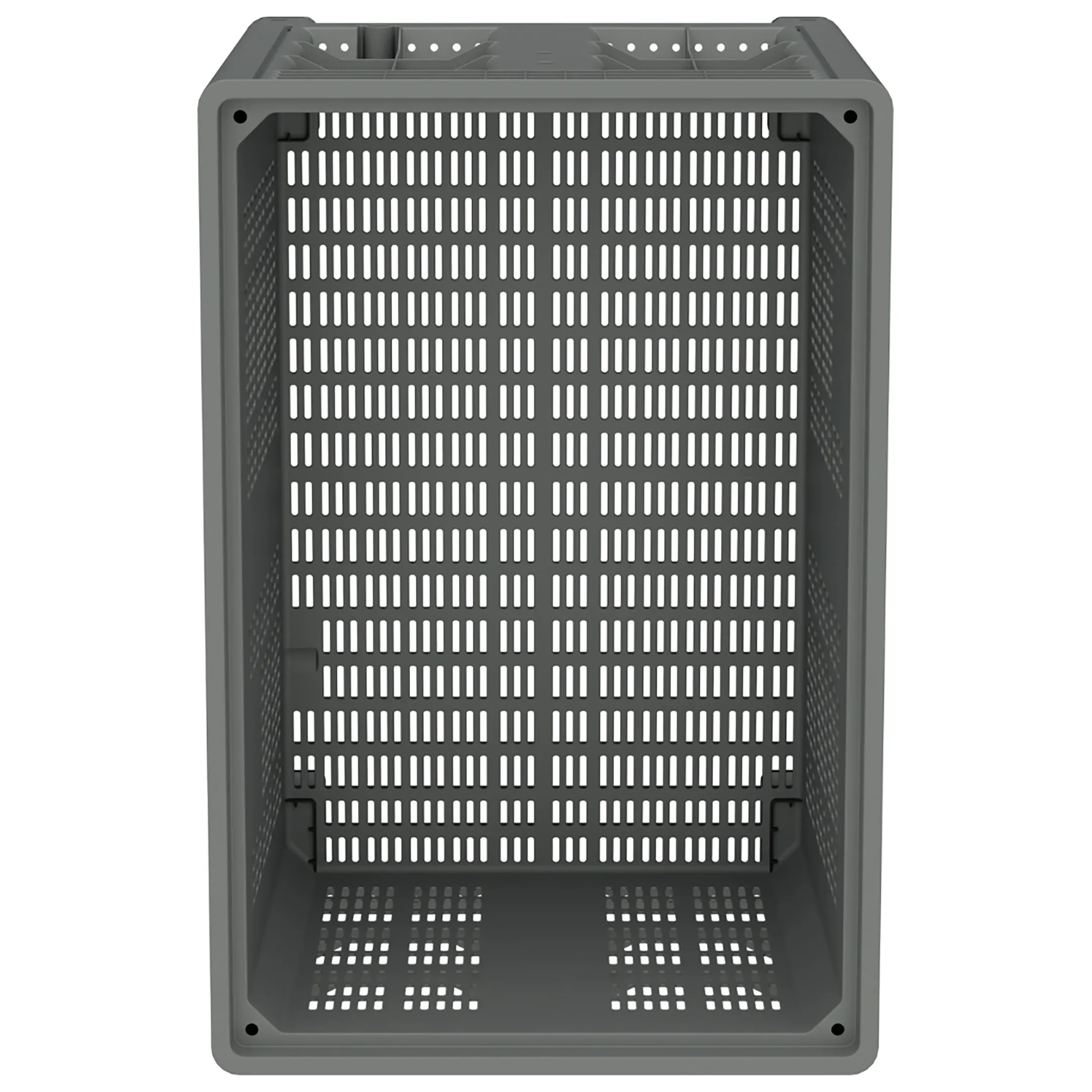 Пластиковый контейнер IBOX 1200х800 (перфорированный, на ножках) арт. 11.602.92.РЕ.С10, без крышки