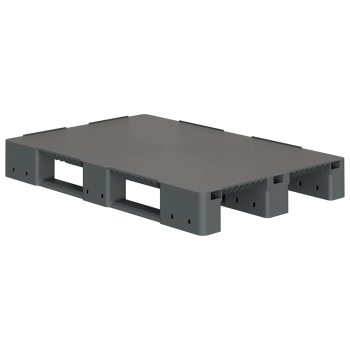 Усиленный сплошной поддон на трёх полозьях 1200x800x150 арт. 02.117F.91.PEF