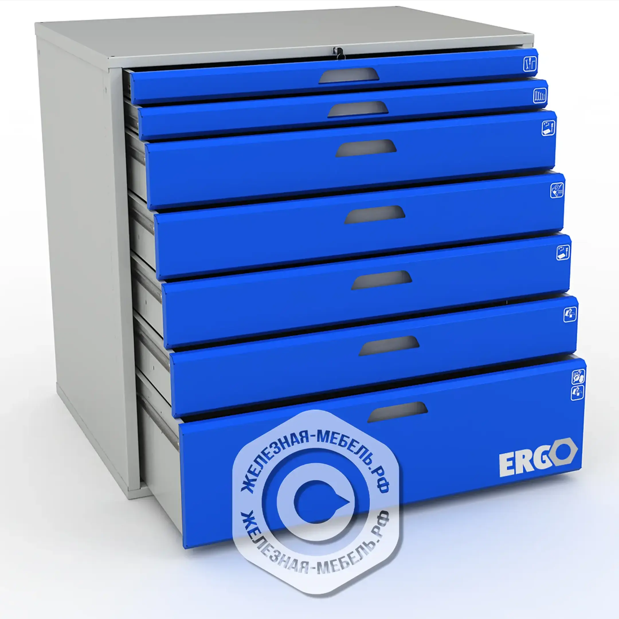 Тумба инструментальная ERGO XL 07