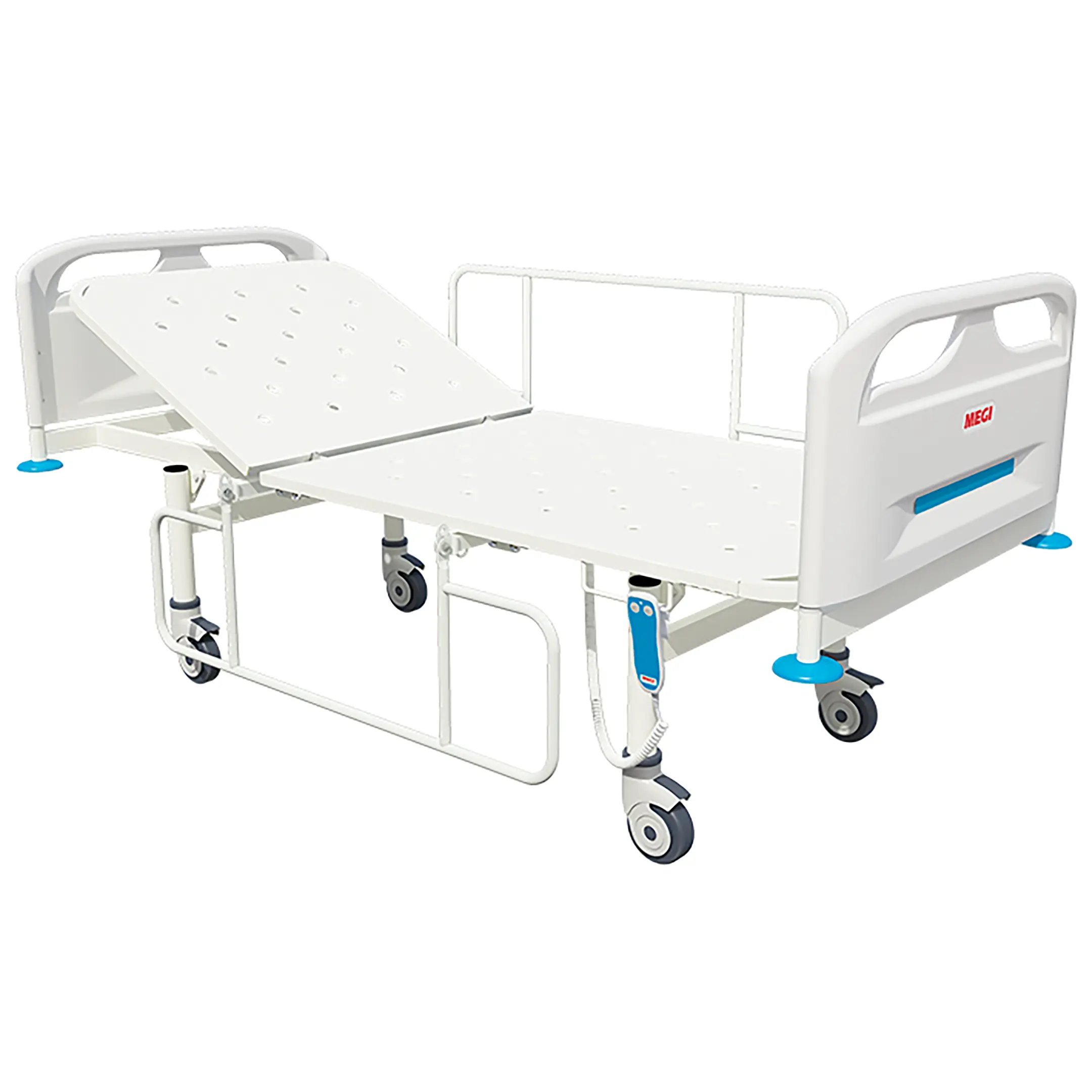 Кровать общебольничная функциональная 4Hospitals МСК-2101Э с электроприводами