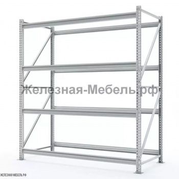Стеллаж СФМ 2000х1750х800 (4 яруса без настила) RAL