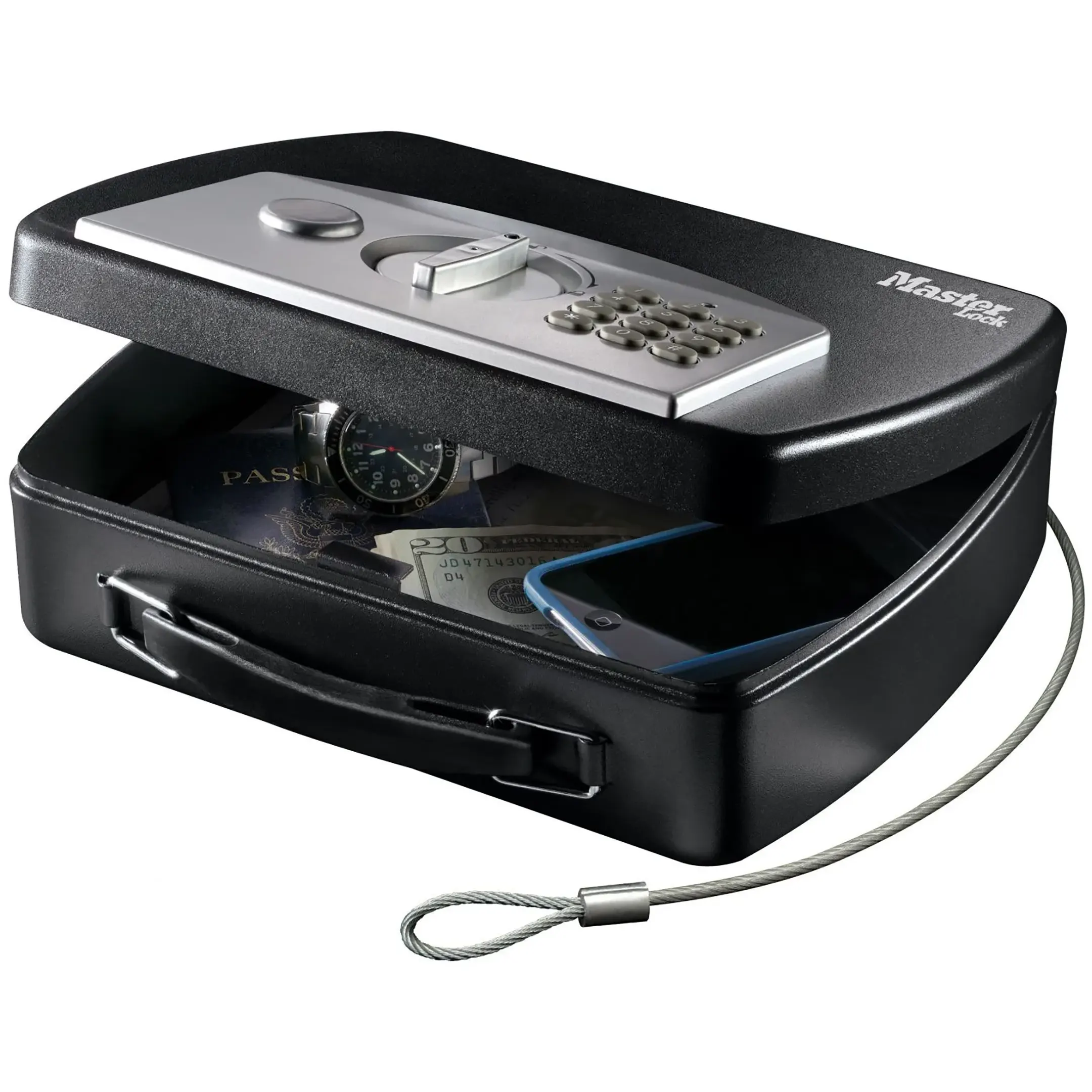 Компактный переносной мини-сейф Sentry Safe P008EML