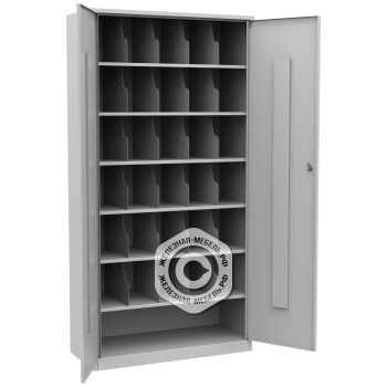 Шкаф для 31 противогаза ХПГ-31, с двумя дверьми (1730х870х380)