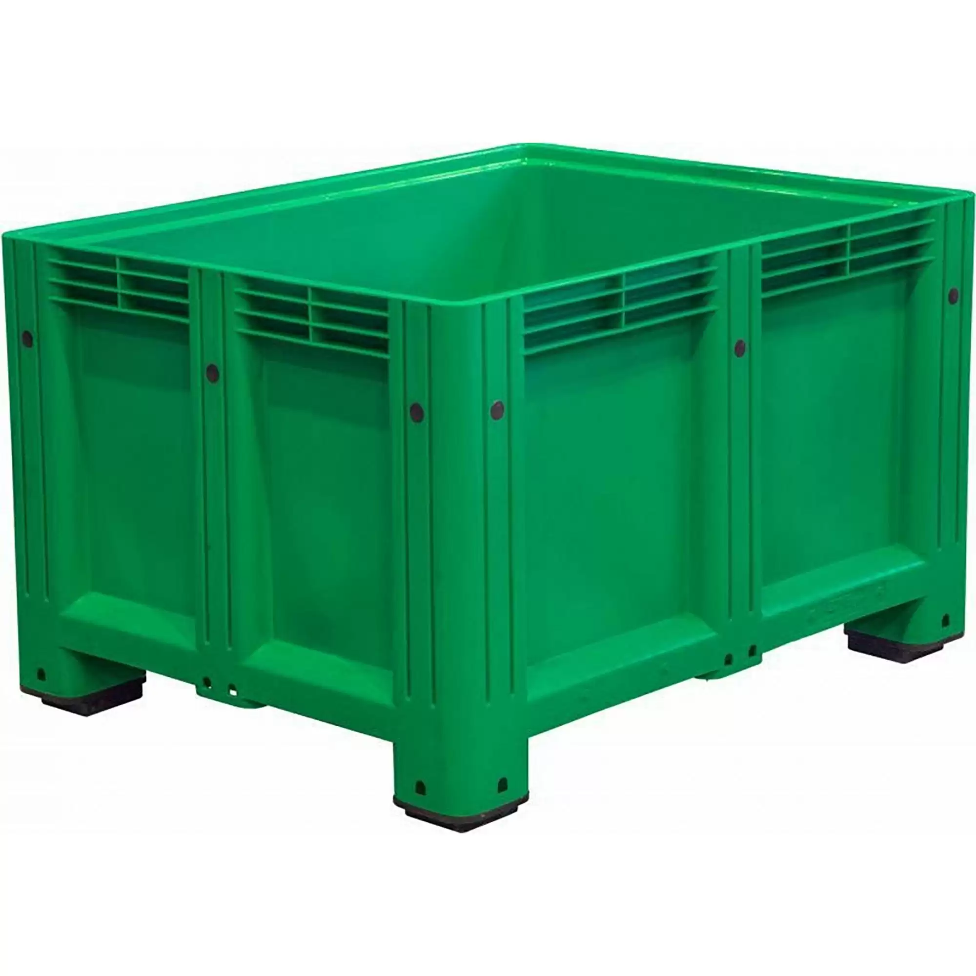 Big Box п/э 1200x1000x760 сплошной, на ножках, без крышки (Зелёный)