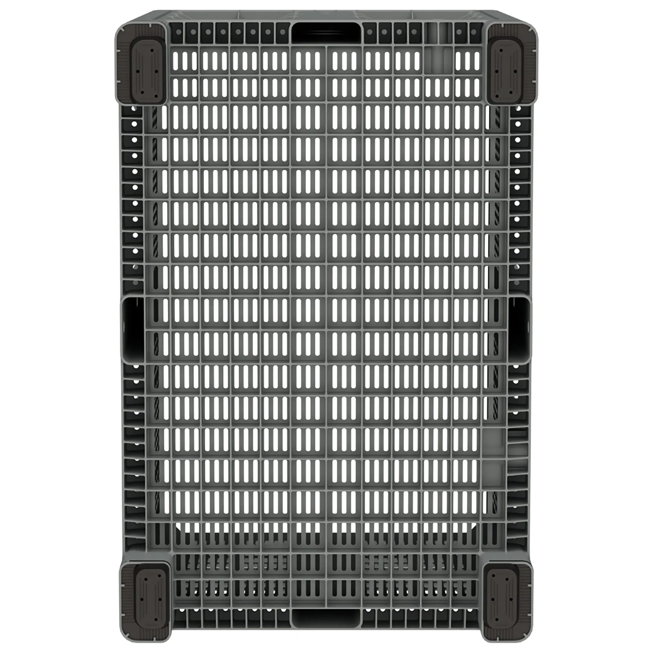 Пластиковый контейнер IBOX 1200х800 (перфорированный, на ножках) арт. 11.602.92.РЕ.С10, без крышки