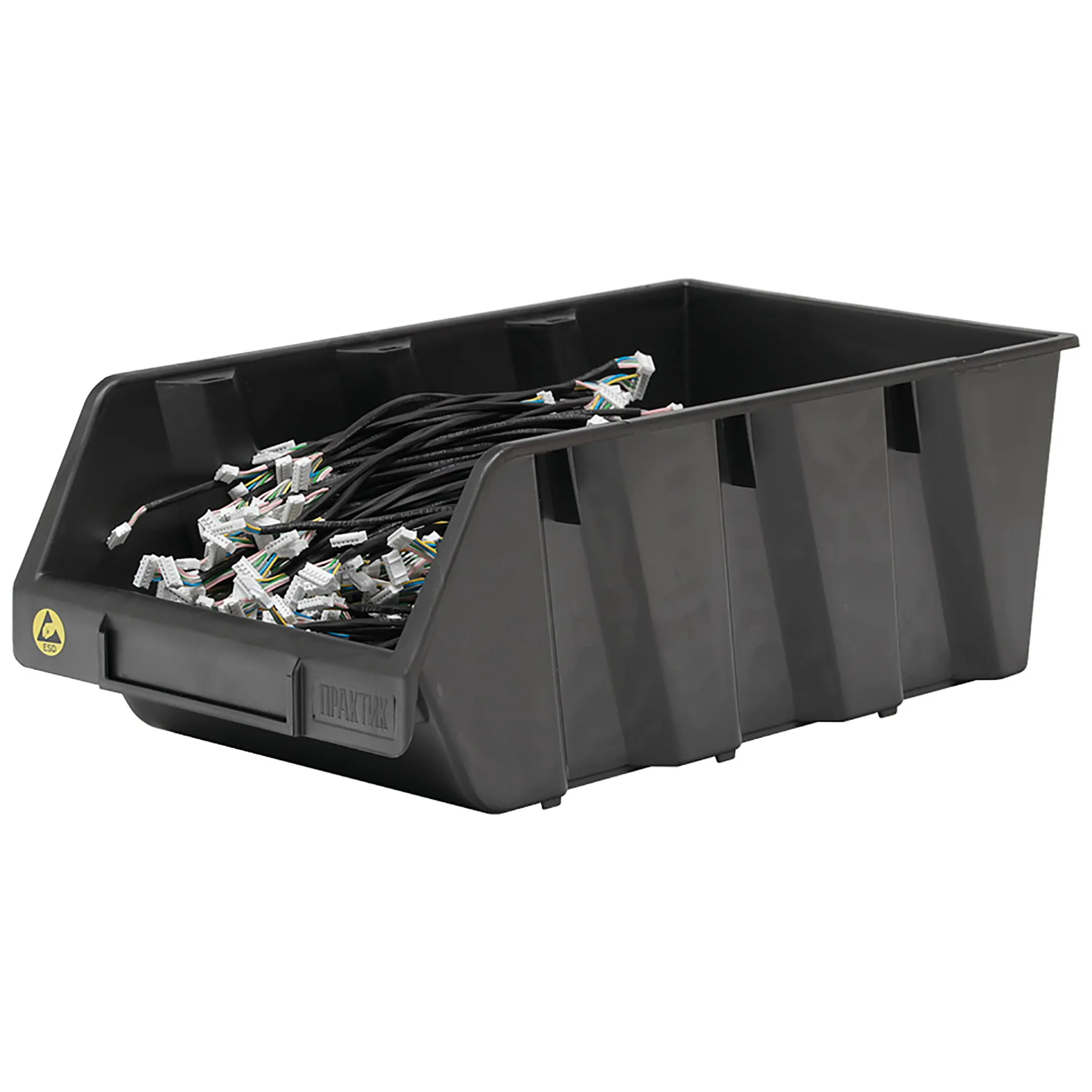 Ящик пластиковый Практик ESD 400x230x150 антистатический