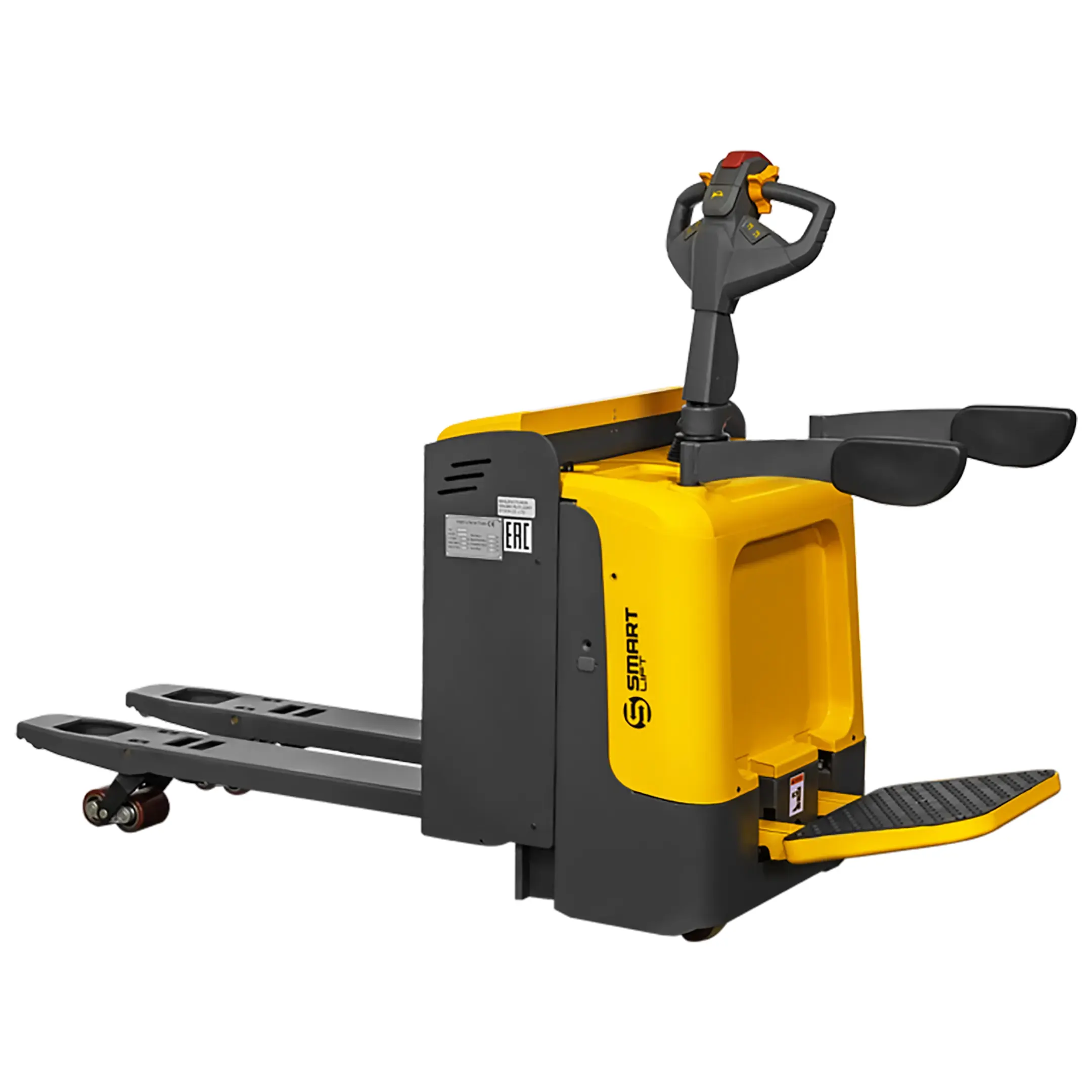 Эл.гидравлическая тележка CBD20R-II (2000 кг; 24В / 280Ач, EPS) СМАРТЛИФТ (SMARTLIFT)