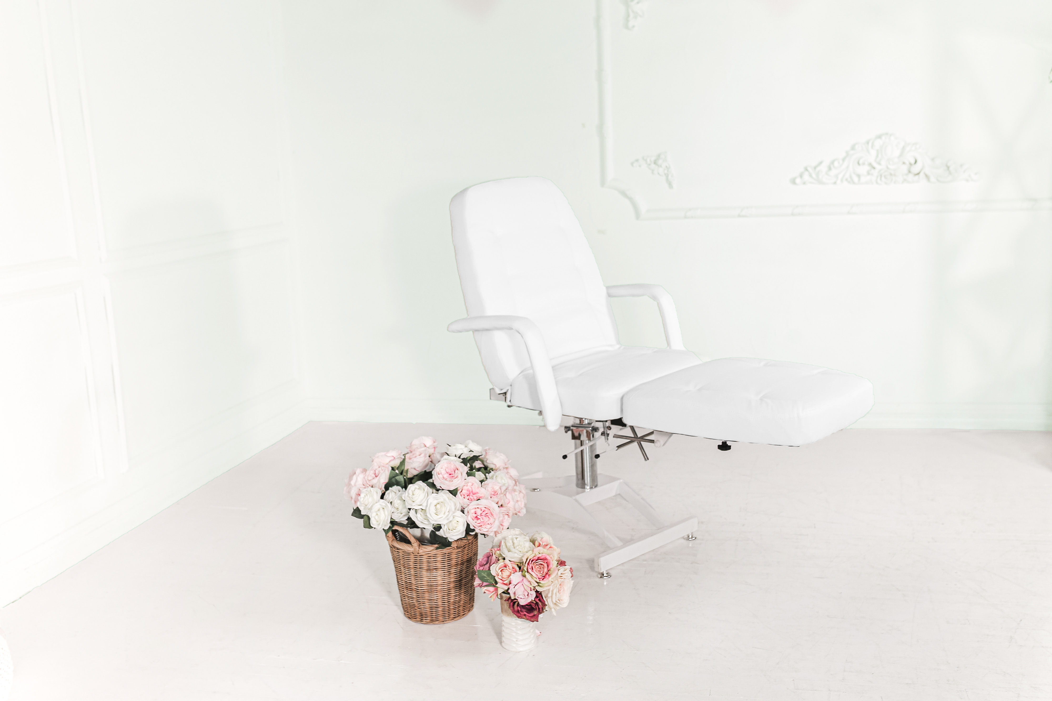 Кресло косметологическое ГАРМОНИЯ 1 MAXI на гидравлике, обивка стандарт