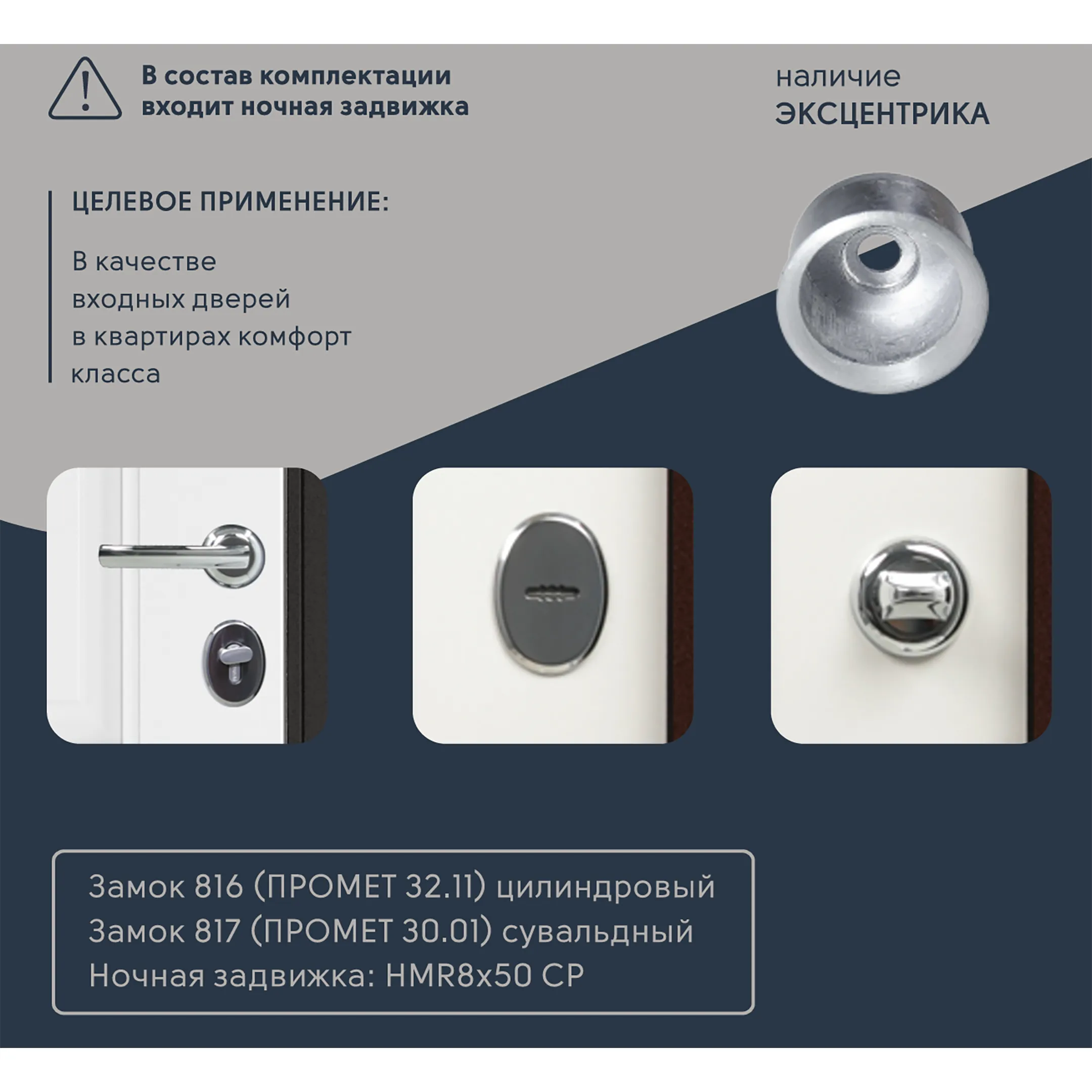 Дверь ТИТАН-2050/860 3Ф Классик 999 Графит