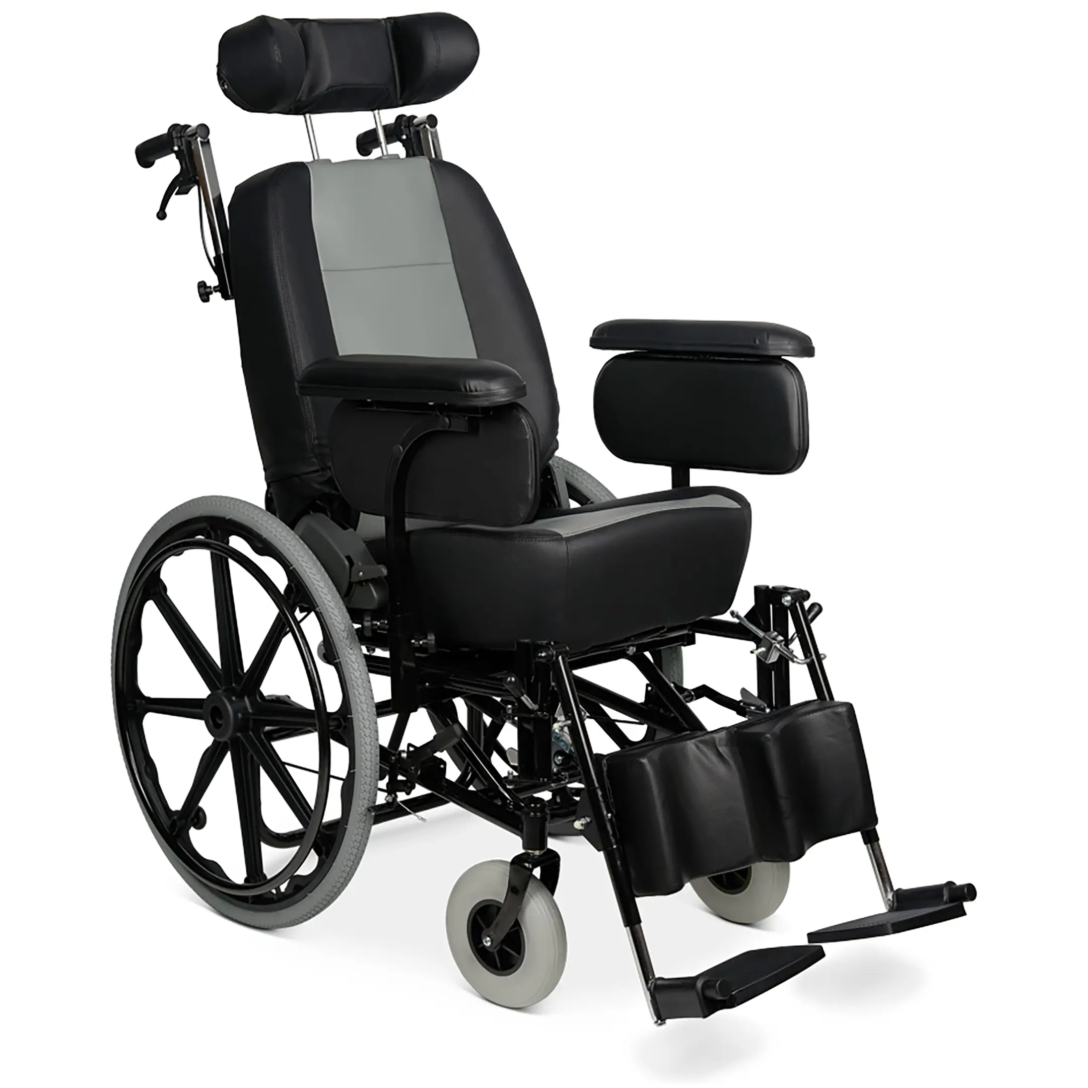 Кресло-коляска FS 204 BJQ (480 мм, пневма/литые)