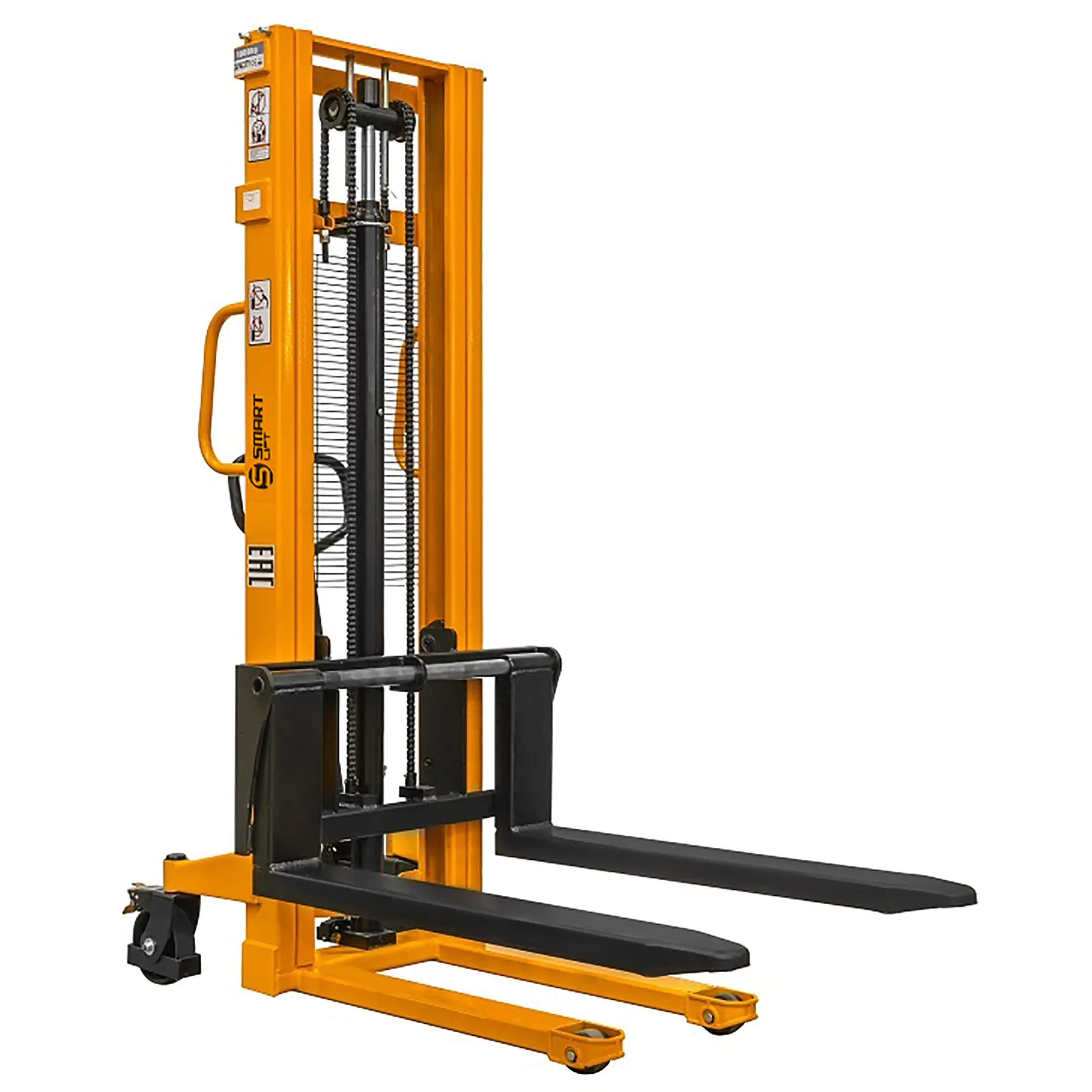 Ручной гидравлический штабелер SMARTLIFT SDA 1530 (1500 кг; 3 м; вилы 300-850 мм)