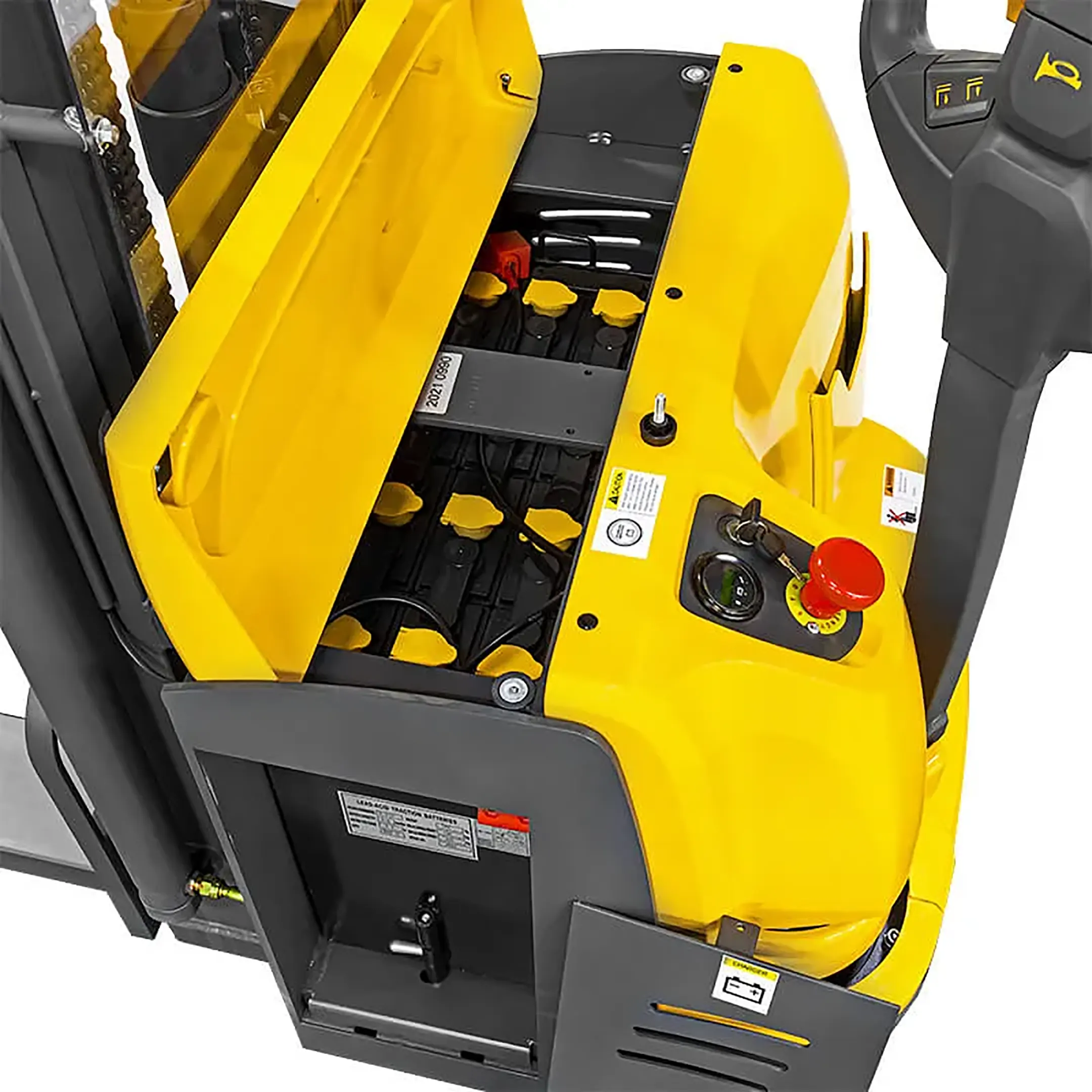 Штабелер электрический самоходный SMARTLIFT CDDR15-III (1500 кг; 4,5 м; li-ion 24В / 225Ач)