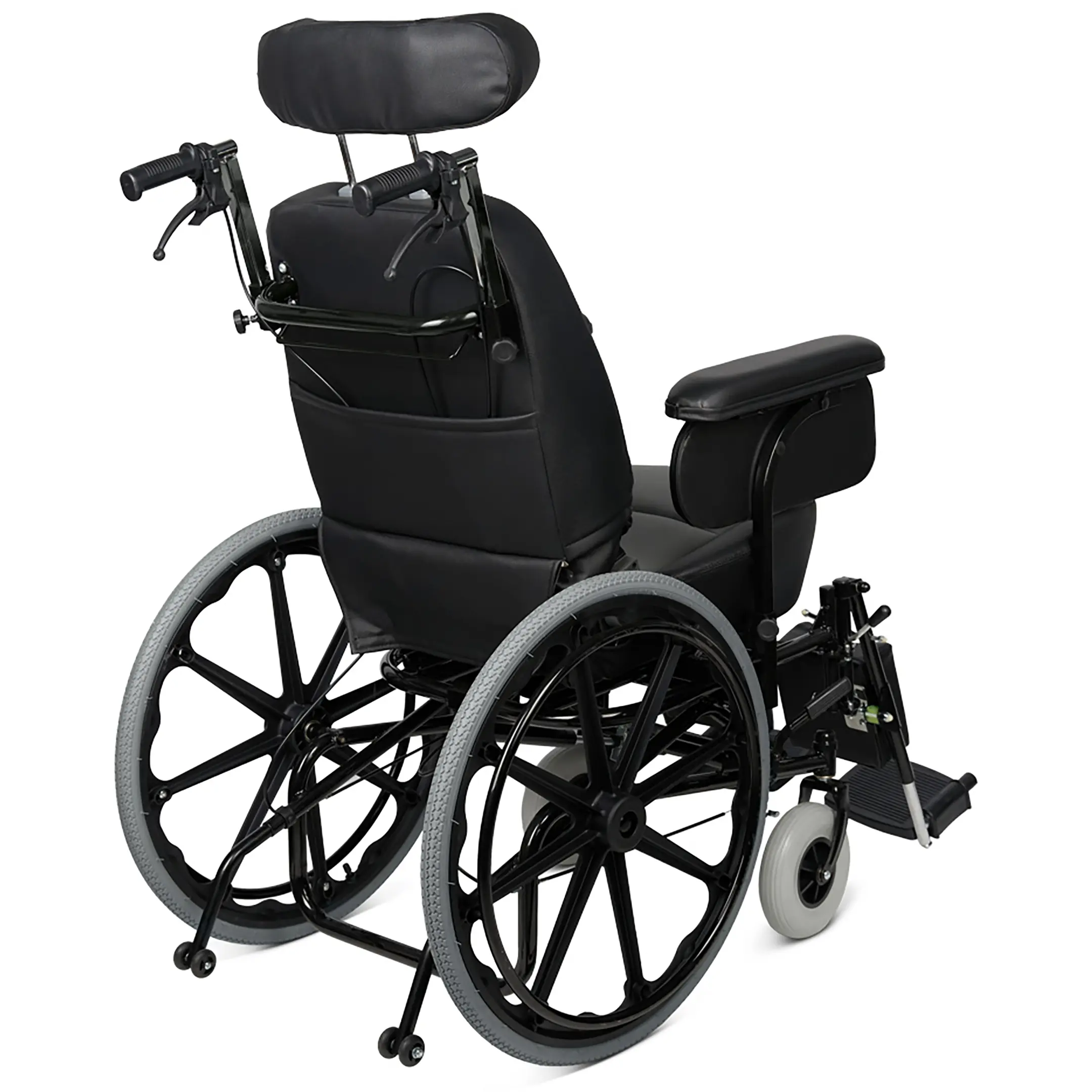 Кресло-коляска FS 204 BJQ (480 мм, пневма/литые)