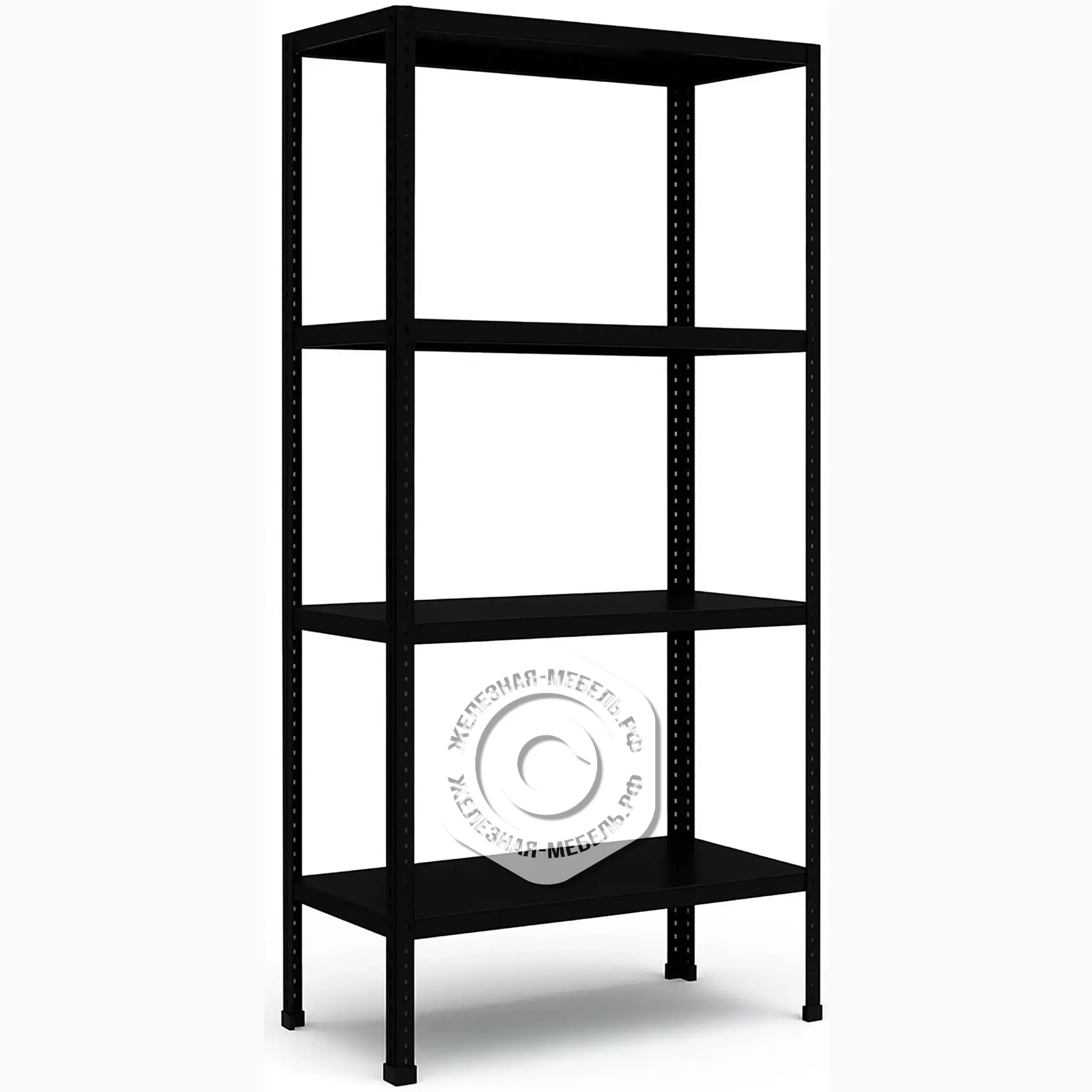 Полка МС 1000х300 чёрная
