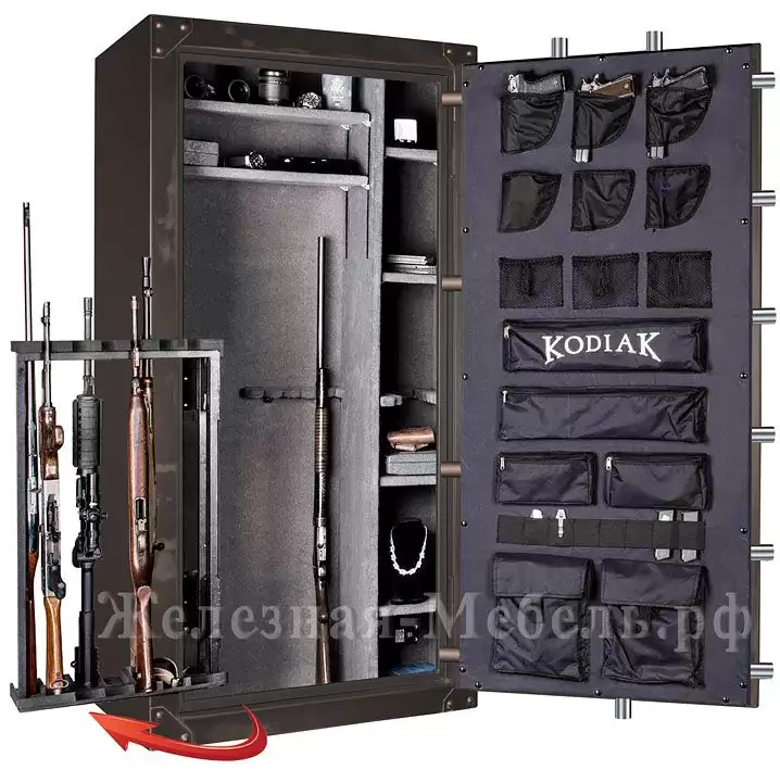 Сейф оружейный Rhino Metals KSB7136EX-SO EL Kodiak&reg;