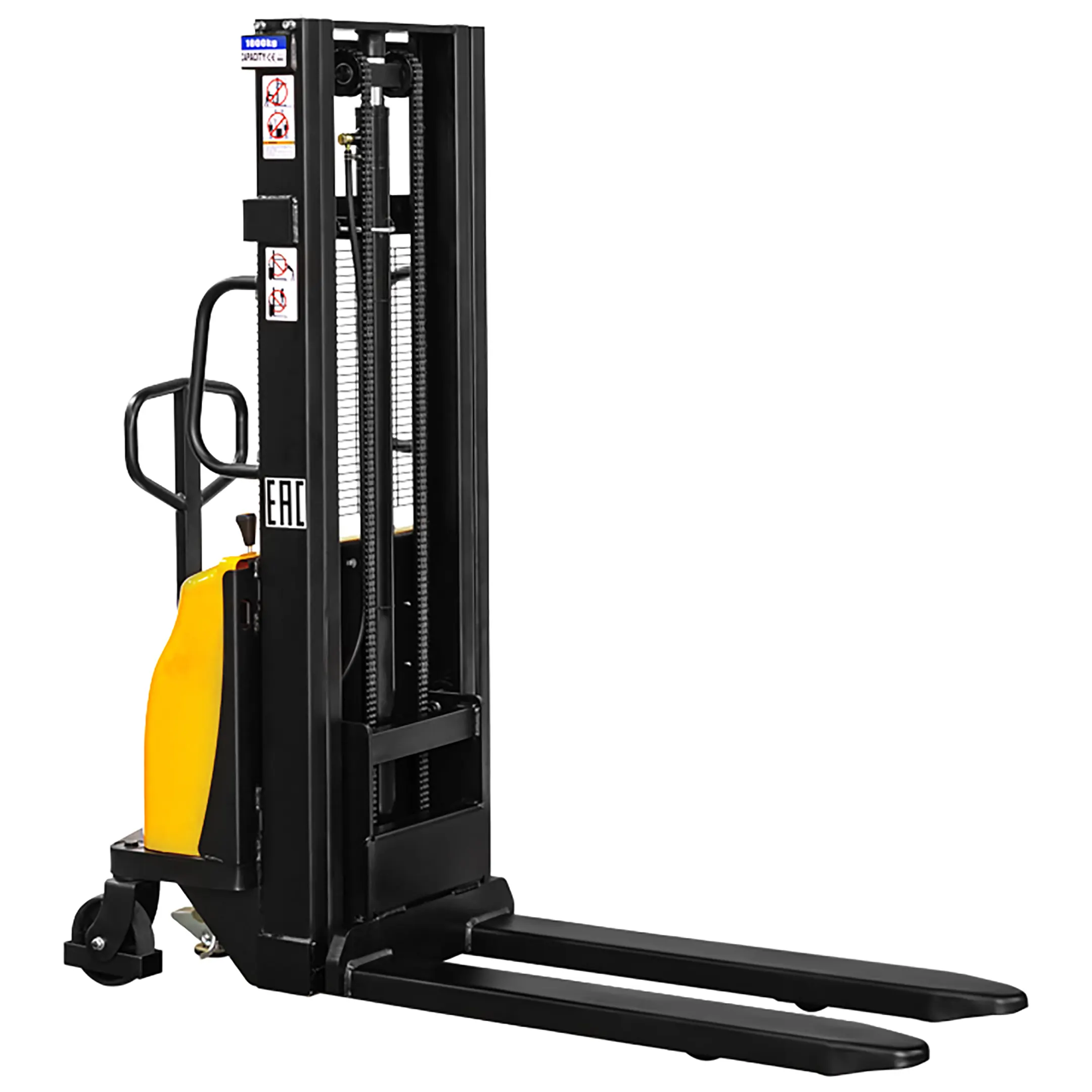 Штабелер с электроподъемом SMARTLIFT BDA 2025 (2000 кг, 2,5 м, 12В / 120Ач)