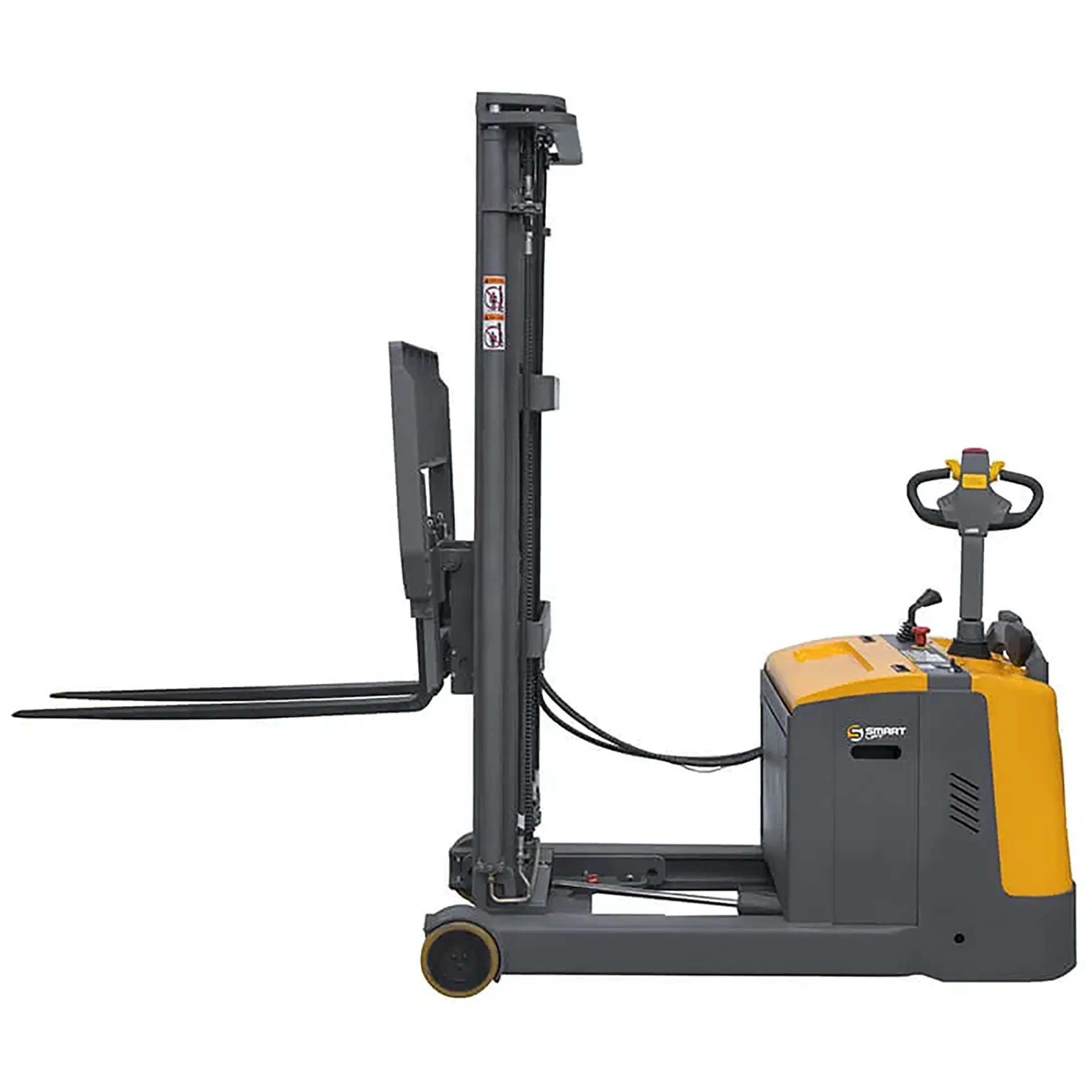 Штабелер самоходный SMARTLIFT CQD15R (1500 кг; 3,5 м; li-ion 25,6В / 225Ач, PV, EPS)