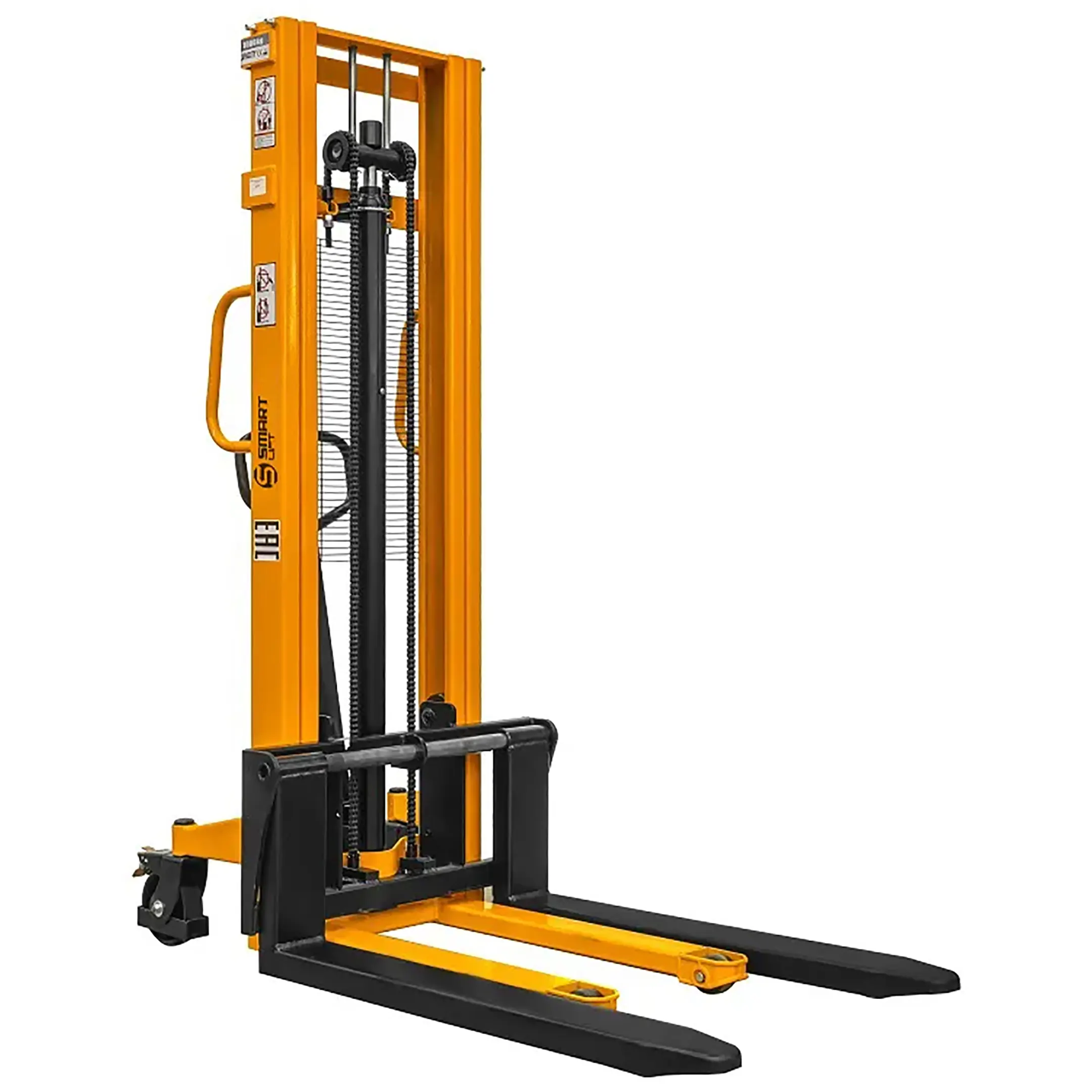 Ручной гидравлический штабелер SMARTLIFT SDA 1530 (1500 кг; 3 м; вилы 300-850 мм)