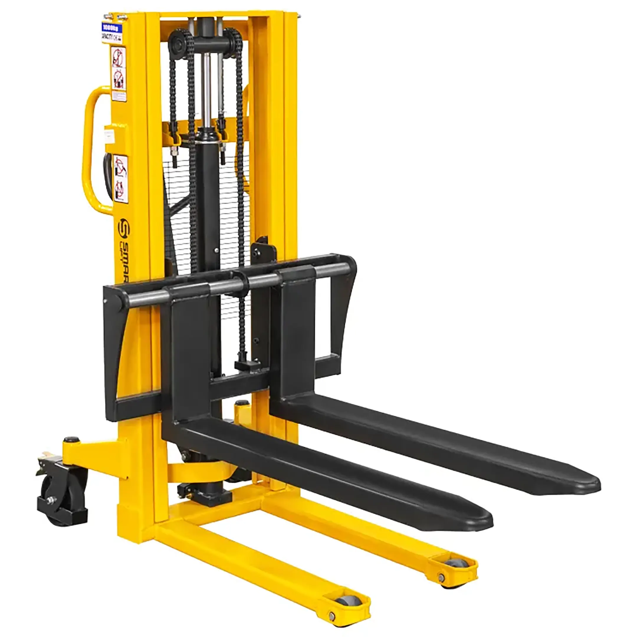 Ручной гидравлический штабелер SMARTLIFT SDA 1020 (1000 кг; 2 м; вилы 300-850 мм)