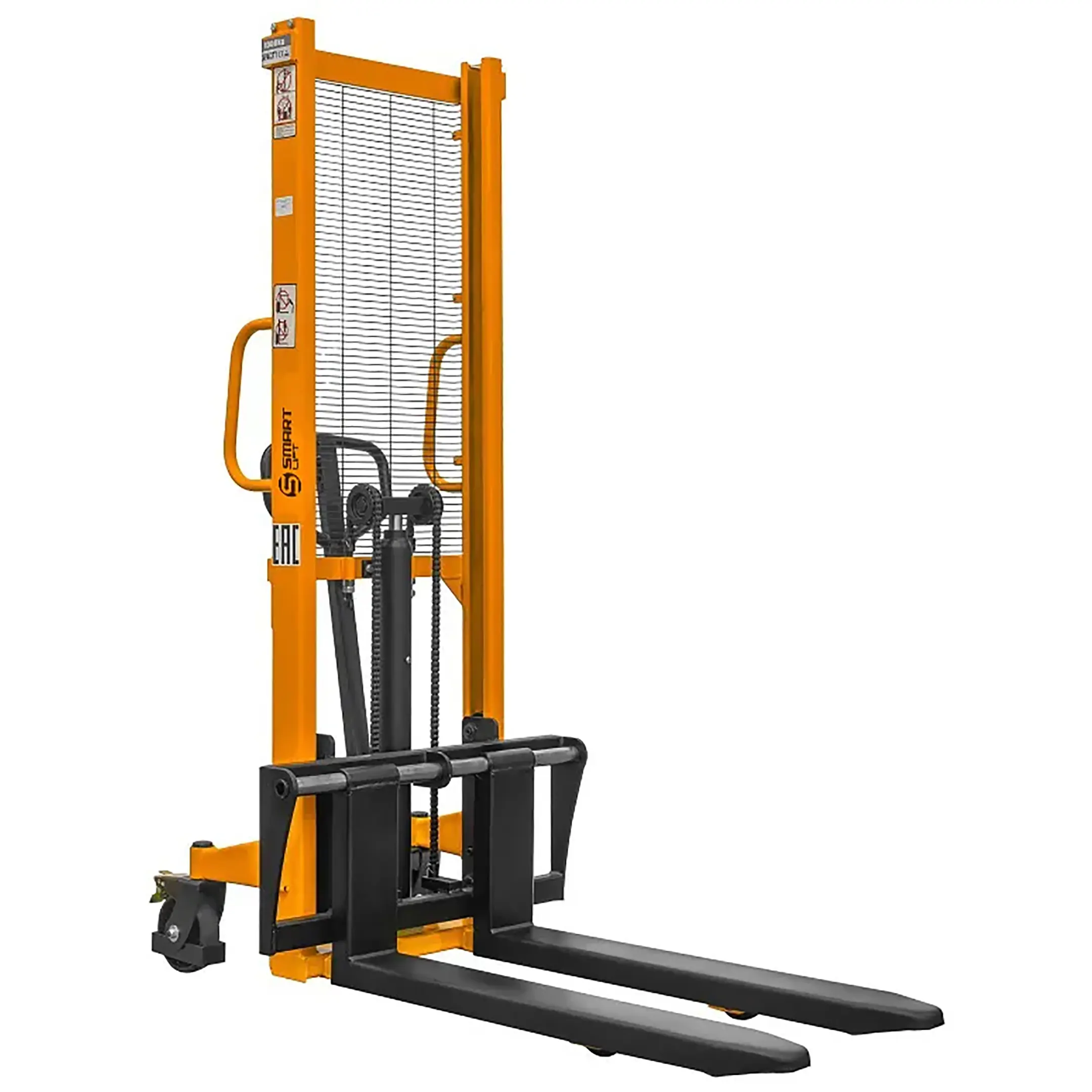 Ручной гидравлический штабелер SMARTLIFT SDA 2016 (2000 кг; 1,6 м; вилы 300-850 мм)