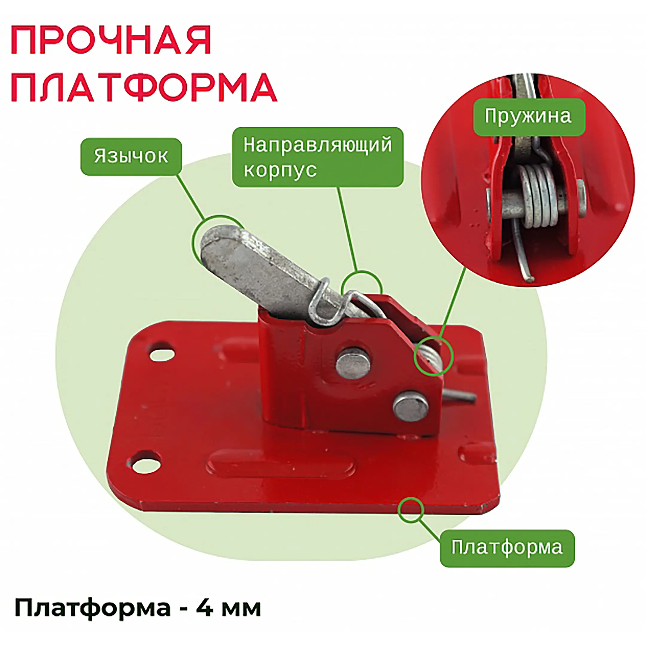 Пружинный зажим PROM