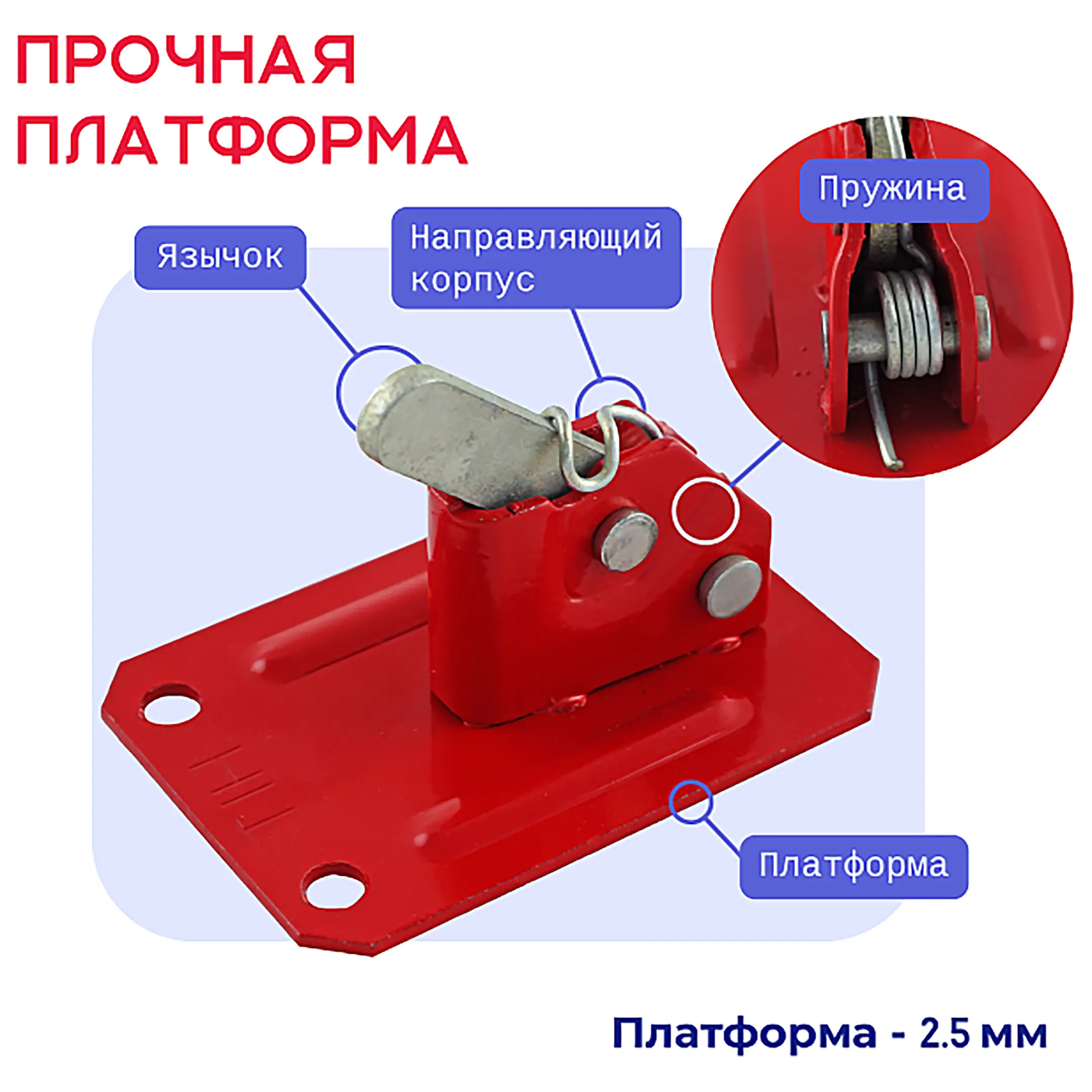 Пружинный зажим для опалубки HIT