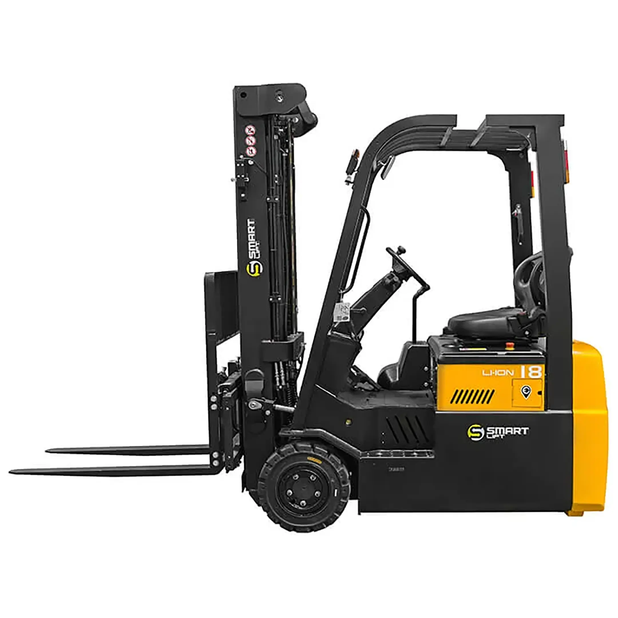 Электропогрузчик трёхопорный SMARTLIFT CPD18TVL (1800 кг; 4,8 м; li-ion 80В / 205Ач)