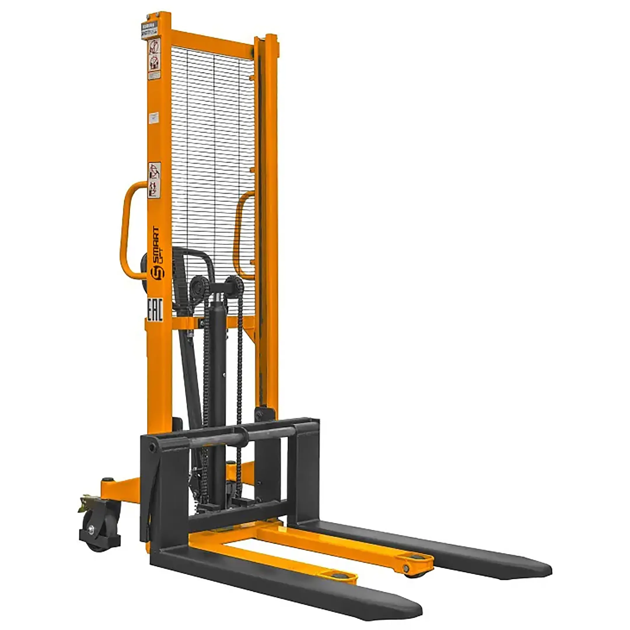Ручной гидравлический штабелер SMARTLIFT SDA 2016 (2000 кг; 1,6 м; вилы 300-850 мм)
