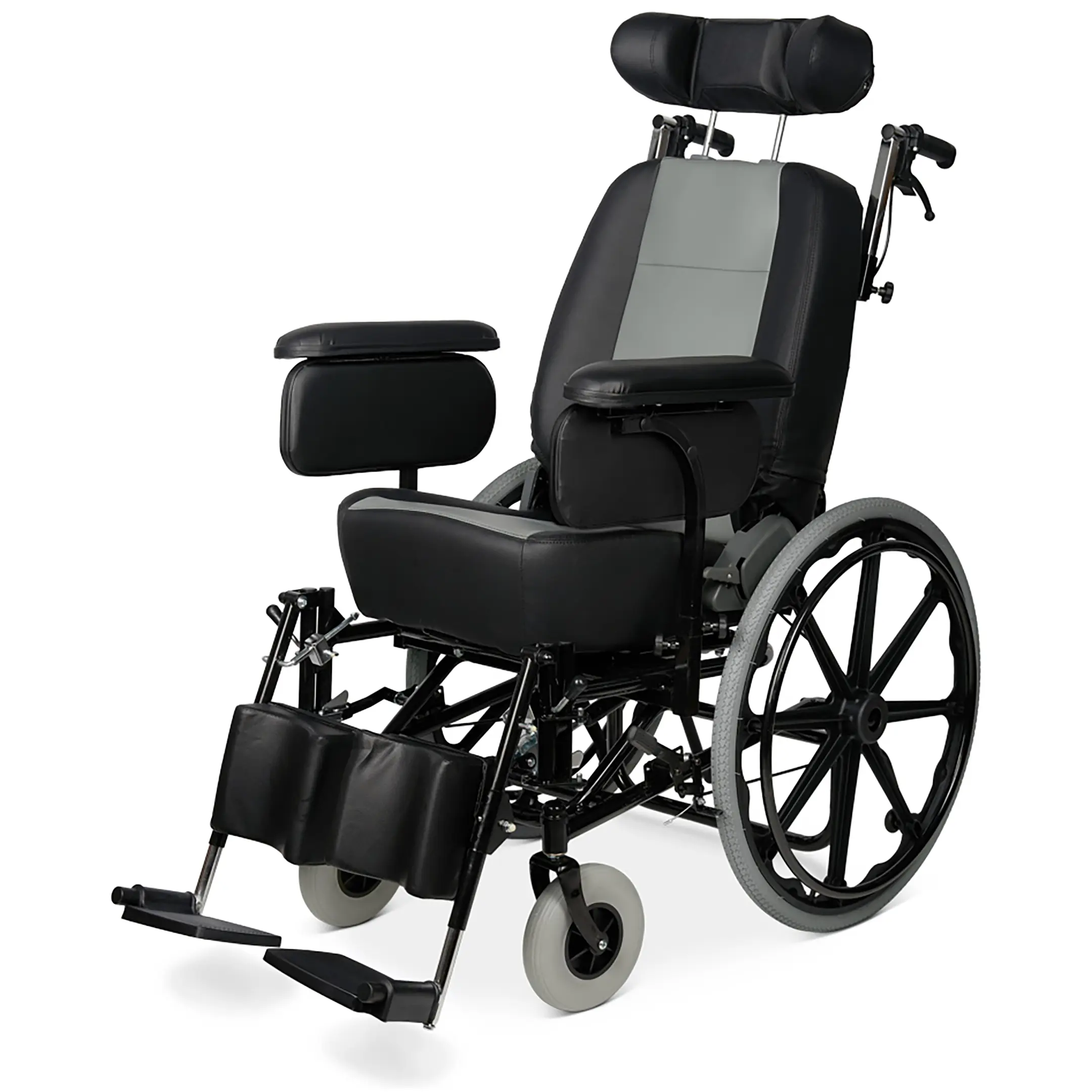 Кресло-коляска FS 204 BJQ (480 мм, пневма/литые)