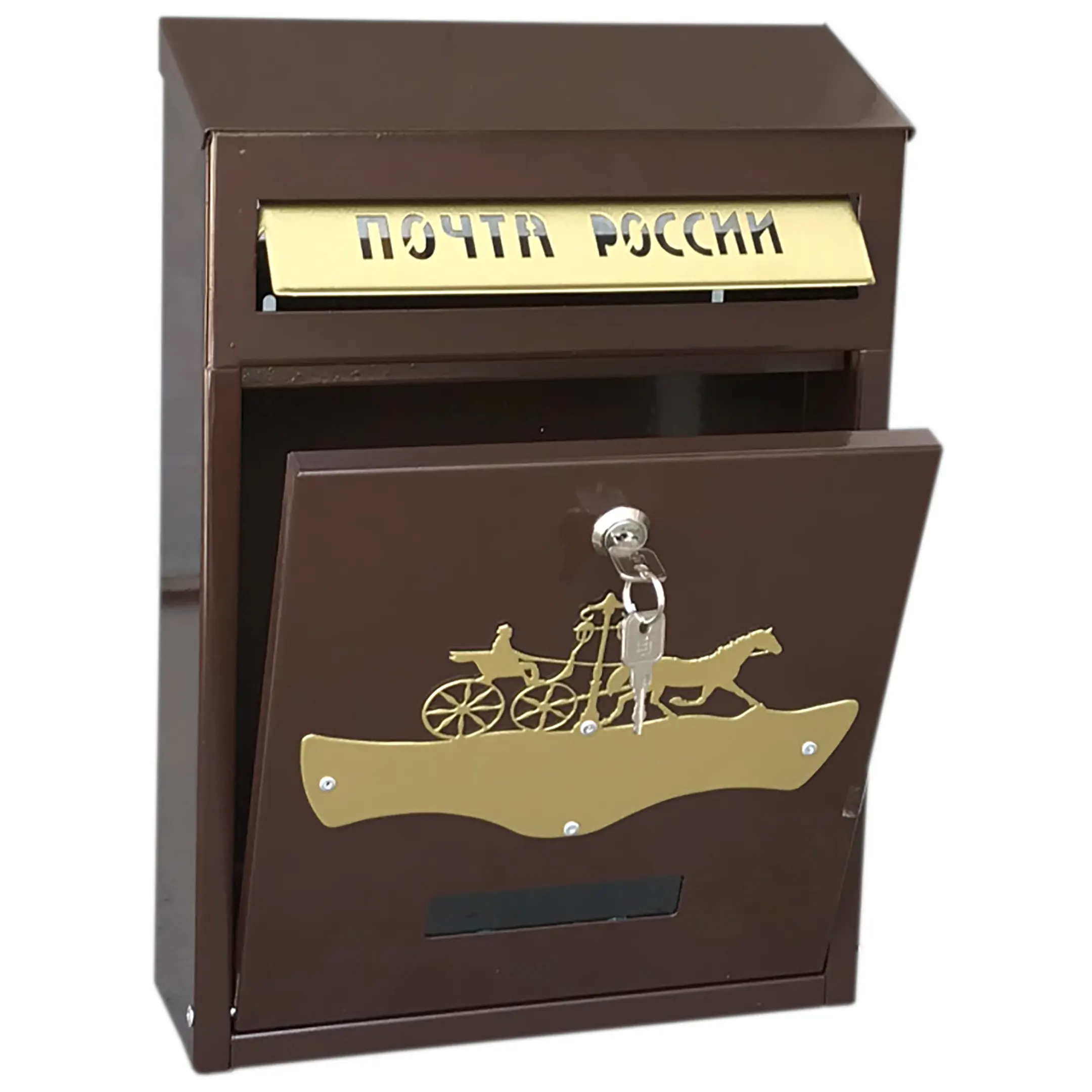 Почтовый ящик Элит Дизайнерский с рисунком на заклепках №2